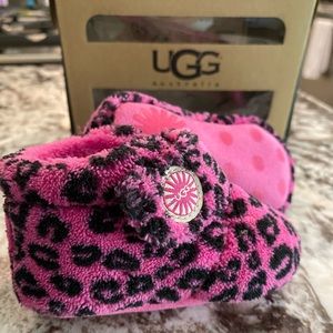 Ugg leopard booties